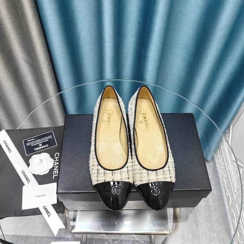 Ch*el flat shoes